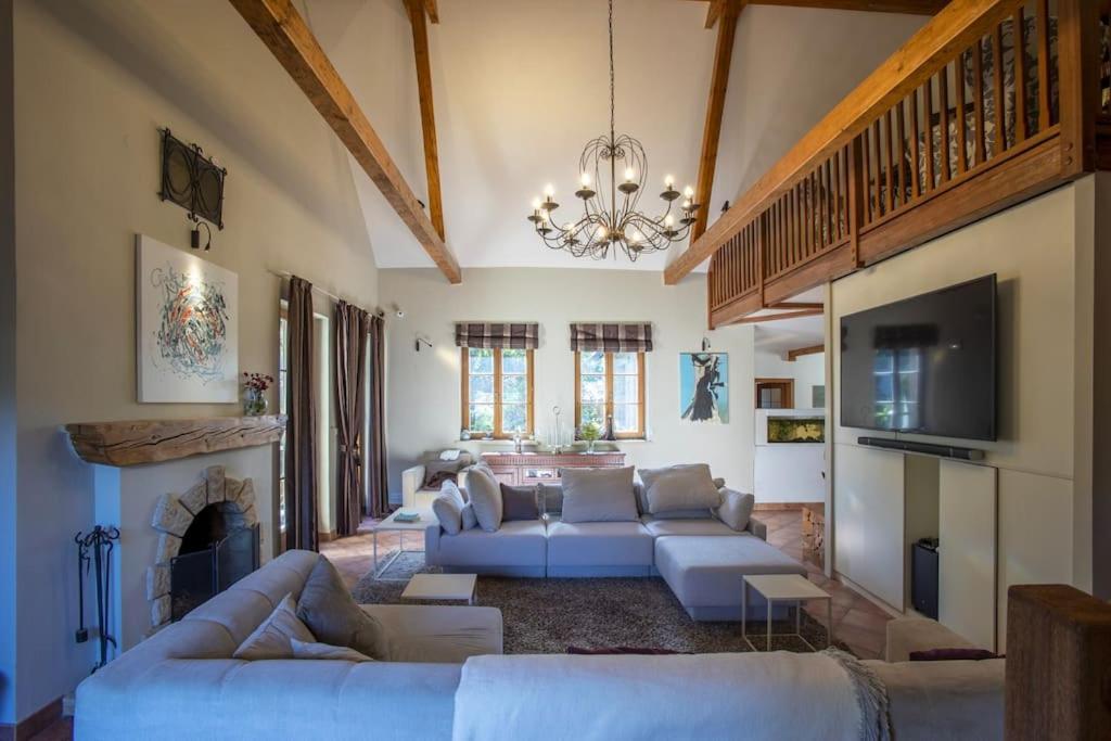 Říčany 7 Bedroom Secluded Villa Close To Prague מראה חיצוני תמונה