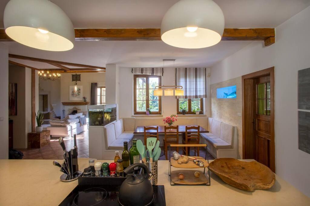 Říčany 7 Bedroom Secluded Villa Close To Prague מראה חיצוני תמונה